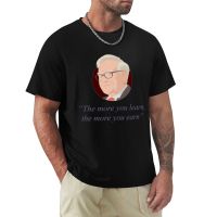 Warren Buffett Quote T-Shirt Plus Size Tops Funny T Shirt Short Sleeve Tee Men