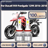 ไฟมอเตอร์ไซด์12V 6000K 70W 20000LM 959 Panigale 1299 2016 2017 2018ใส่สบาย☸♂ENVY