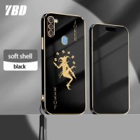 เคสโทรศัพท์ YBD สำหรับ Samsung Galaxy A11 M11 A10 M10 A02 A7 A750 A01 M01มินิมอลลิสต์โป๊กเกอร์แฟชั่นสไตล์เทรนซอฟท์เชลล์พร้อมฟรีสายคล้อง