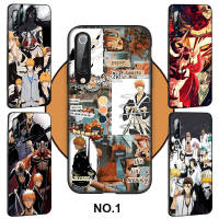 Casing หรับ OPPO A91 F15 A81 A92 A72 A52 A93 A94 Reno 2 2Z 2F 3 4 5 5K 6 4Z 6Z Lite Pro Plus A92S ni29 BLEACH Cartoon Anime Pattern Phone เคสโทรศัพท์