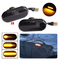 แบบไดนามิก LED พิทักษ์แสงเครื่องหมายด้านข้างสำหรับ Dacia แปรง Dokker Lodgy เรโนลต์ Megane 1 Clio1 2 KANGOO ESPACE สมาร์ท Fortwo 453