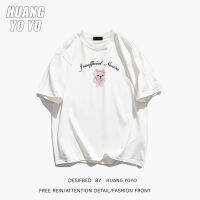 HUANGYOYO 100%เสื้อยืดแขนสั้นสำหรับตัวอักษรน่ารักผ้าคอตตอนสำหรับลูกสุนัขและ