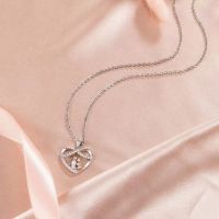 20/5000 Mother Concentric Necklace Pendant Heart Personality Two-color European American Women