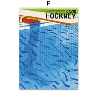 David Hockney เก้าอี้อาบแดดศิลปะบนผนังโปสเตอร์แบบนอร์ดิกผ้าใบวาดภาพและพิมพ์ลาย0706 69F ผนัง