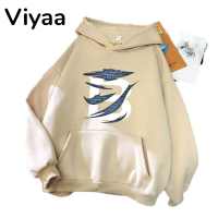 Viyaa เสื้อฮู้ด เสื้อแขนยาวอบอุ่น หลวมและสบาย นุ่มนวล ทันสมัย สบาย ทันสมัย WWY230006U 41Z231010