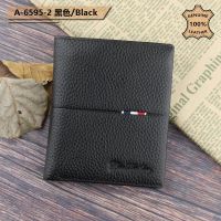 Men leather wallet cross-border best selling multi-card short card head layer leather