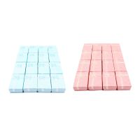 32Pcs Paper Jewelry Gifts Boxes for Jewelry Display-Rings, Small Watches, Necklaces, Earrings, Bracelet Gift Packaging Box - 16Pcs Pink &amp; 16Pcs Sky Blue