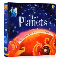 Imported original English picture book Usborne planetary music phonation Book musical books the planets childrens parent-child interaction paperboard Book Solar System planetary exploration childrens art enlightenment English picture book