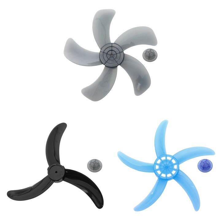 Universal Plastic Fan Blade 3/5 Leaves 16/18/20 Inch Fan Blade With Nut