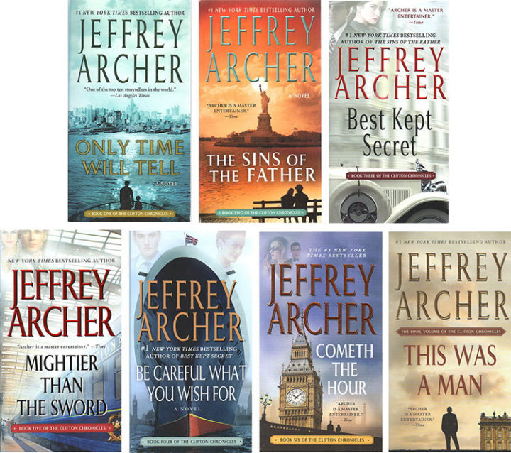 english-original-the-clifton-chronicles-clifton-chronicles-series-7-volume-set-of-literary-reasoning-novels-extracurricular-interest-reading-jeffrey-archer-jeffrey-archer