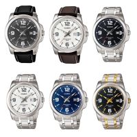 CASIO สายสแตนเลส ของแท้ รุ่น MTP-1314D-1A,MTP-1314D-2A,MTP-1314D-7A,MTP-1314L-7A,MTP-1314L-8A นานข้อมือผู้ชาย สินค้ารับประกันเครื่อง1ปี