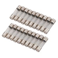 20Pcs 250V 0.2A 200MA Quick Fast Blow Glass Fuses Tubes 5mm x 20mm