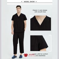 NEW STYLEBAJU SCRUB SCRUB SUIT Doctor s Scrub FOR MAN &amp; WOMEN TOP+PANTS