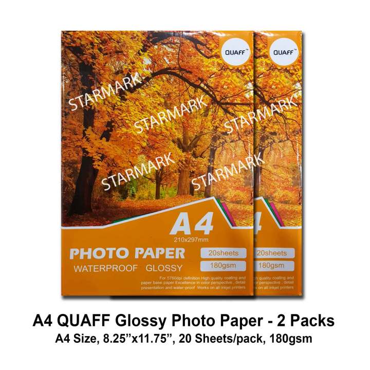 Quaff Glossy Photo Paper