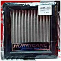 กรองอากาศ สแตนเลส Honda JAZZ GE แจ๊ส 2008-13 , CITY ซิตี้ 2008-13 , BRIO บริโอ้  กรองสแตนเลส HURRICANE **รหัส HS-0203