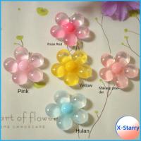 X-STARRY 20Pcs มี5สี แหวนนิ้วเรซิน โปร่งใสโปร่งใส เรซิน แหวนสวมนิ้ว ของใหม่ น่ารักน่ารักๆ ฤดูร้อนสำหรับผู้หญิง