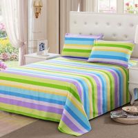 【Ready】? Old coarse cloth sheet thickened special price coarse cloth sheet double bed sheet single cotton bed sheet single coarse cloth summer mat