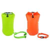 Float Rafting Bag Swim Buoy for Open Water Waterproof Floating Bags for Swimming with Detachable Waist Belt Kayaking Equipment capable