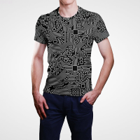 2023 Summer 2022 Summer New Motherboard CPU Processor Line Circuit Board 3D Printed T Shirt Men Women Fashion Casual T-Shirt Cool Tops fashion versatile t-shirt