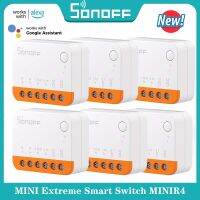 SONOFF MINIR4 Wi-Fi 10A สวิตช์อัจฉริยะมินิรีเลย์สมาร์ทโฮมสุดขีดโมดูลควบคุมด้วยเสียงระยะไกลสำหรับ Alice Google Assistant Alexa