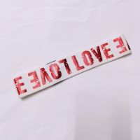 ♈♞ Children Boys Absorb Sweat Letter Love Sports Headband Hip Hop Elastic Hairband Girls Jazz Dance Hair Band Kid Accessories