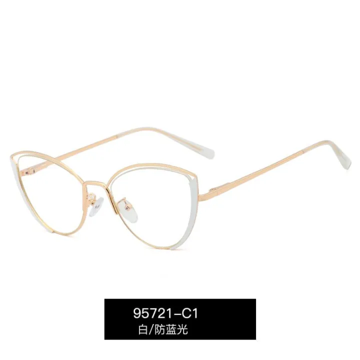 Gentle Moscotkorean Retro High Quality Glasses For Women Anti Radiation Replaceable Lens 7952