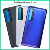 6.47 สำหรับ Xiaomi Mi Note 10 Lite เคสกระจก3D ประตูหลังฝาหลังปิดโทรศัพท์เคส Mi Note 10 Lite ซองเก็บแบตเตอรี