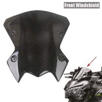 Motorcycle Carbon Fiber Windshield Windscreen Spoiler Air Deflector for Kawasaki Z900 Z 900 2020-2021