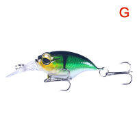 outgoing? Crankbait เหยื่อล่อ6ซม.-6.2ก. ตะขอคุณภาพสูง10สีเหยื่อปลอมแบบแข็ง