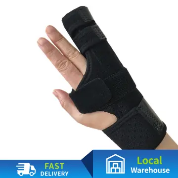 Finger Guards with Removable Splint Finger Support Brace Two or Three  Fingers Stabilizer Adjustab