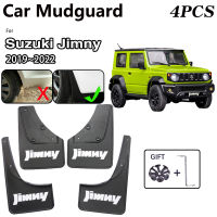 รถ Mud Flap สำหรับ Suzuki Jimny Sierra อุปกรณ์เสริม2019 ~ 2022 JB64W JB74W ด้านหน้าด้านหลังล้อ MudFlap Fender Mud Guard Splash Mudguard