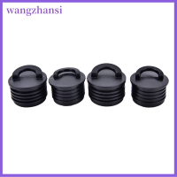 wangzhansi 4pcs ทนทานยางเรือคายัคเรือทะเล scupper stopper ท่อระบายน้ำรูปลั๊กร้อน