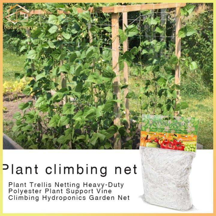 Garden Plant Climbing Net Polyester Grape Vine Grow Support Trellis ...