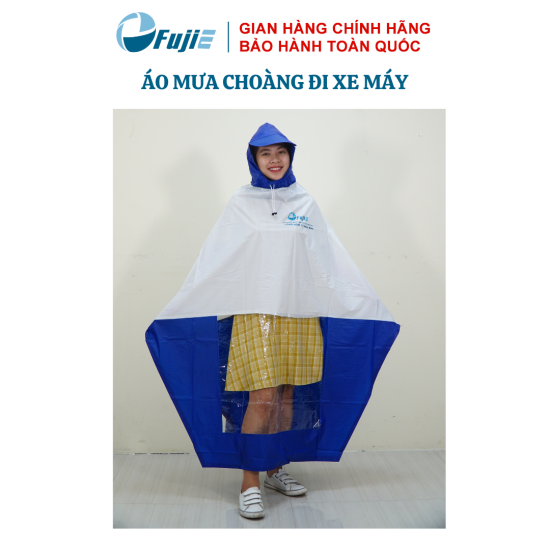 Áo mưa choàng đi xe máy fujie - ảnh sản phẩm 1