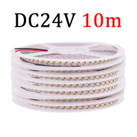 24โวลต์10เมตร2835หลอดไฟ LED Strip 120LED M 1LED ตัดไดโอดเทปไฟ Super Bright ไม่กันน้ำอบอุ่นสีขาว Natraul ตกแต่งบ้าน