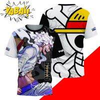 2023 Customized Fashion Yabaii 9527 Luffy 5th Gear Premium Full Bleed Anime T-Shirt Full Bleed Black Shirt Round Neck，Contact the seller for personalized customization