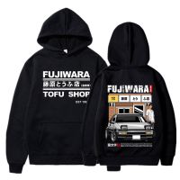 Anime Initial D Drift AE86 Racing Car Hoodie Takumi Fujiwara R34 Skyline GTR JDM Hoodies Vintage Casual Long Sleeve Sweatshirt Size XS-4XL