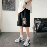 [M-8XL] Beach over-the-knee shorts, Summer, Washable straight-leg shorts, mens summer shorts กางเกงขาสั้น