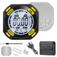 5ด้าน Strong Magnetic Navigator ดิจิตอลระดับและมุม Finder อเนกประสงค์4*90 ° Inclinometer Dipmeter Gauge 4หน่วย Switchable