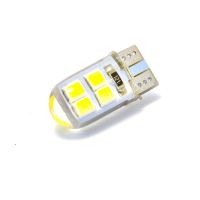 1x W5W LED T10 Car Interior Light silica SMD 194 168 High Bright Reading Door License Plate Wedge Lamp 12V White Yellow 6500K Ceiling Lights