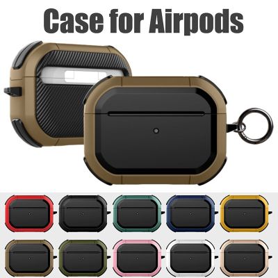 Case for Airpods 2nd Cover Luxury Protective Earphone Cover Case for Apple airpods pro 2 1 Air pods 3 Shockproof Sleve With Hook