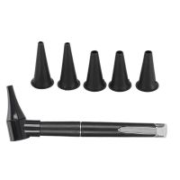 1ชุด Medical Diagnostic Otoscope แว่นขยายปากกาหูหูตรวจสอบ Earpick เครื่องมือ5pcs ปลั๊กหูเครื่องมือ