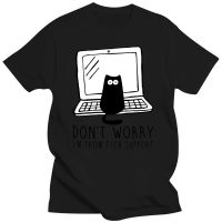 Computer Programs Cat Printed T Shirt Tech Support 3D Funny Cats Tshirt Latest Cotton Tshirts Cat Software Programming Men XS-6XL