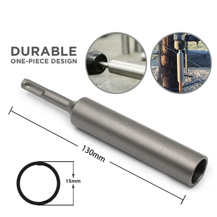 1pc SDS Plus Ground Rod Driver 15mm Earth Stake Hammer Drill Grounding