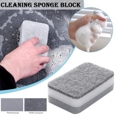 Sponge Dishwashing Sponge Block Magic Sponge Waist Washing Dish Soap Sponge Type Brush B2I6
