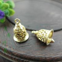 Bell Bells Making Jewelry Decoration Door Charms Craft Training Potty Metal Crafts Brass Knob Vintage Hanging Embellishment