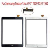 สำหรับ SM-T550 Samsung Galaxy Tab A 9.7 SM-T551หน้าจอสัมผัสเซ็นเซอร์แผงดิจิไทเซอร์หน้าจอสัมผัส T551 T550 T555