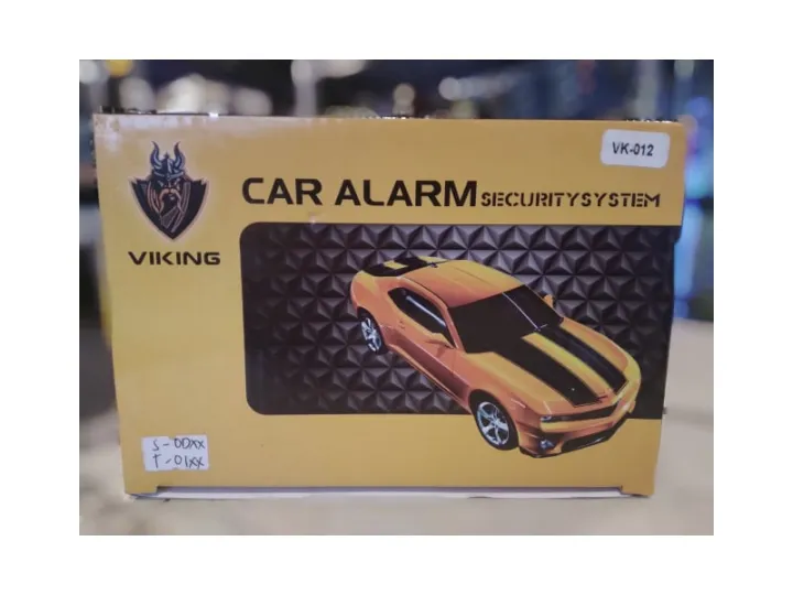 VIKING CAR ALARM SECURITY SYSTEM VK012 Lazada PH