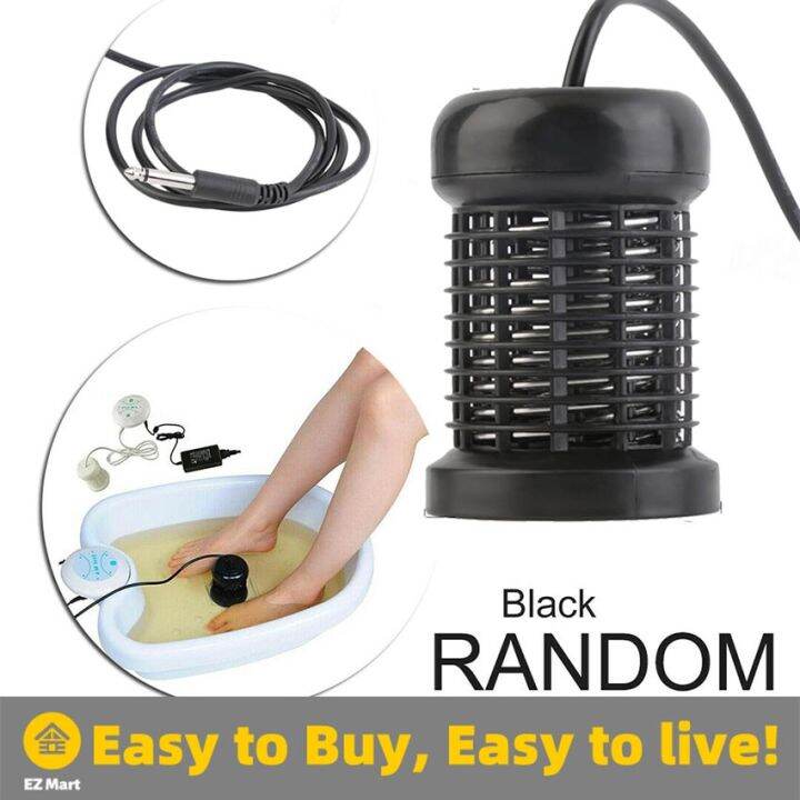 【Fast Shipping】 Stainless Steel Round Ion Array for detox foot spa massage accessories black