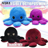 MIRA Flipup ตุ๊กตาปลาหมึกคู่ Flipup ตุ๊กตาของเล่นตุ๊กตาปลาหมึกพลิก Octopus สำหรับเด็กบ้าน